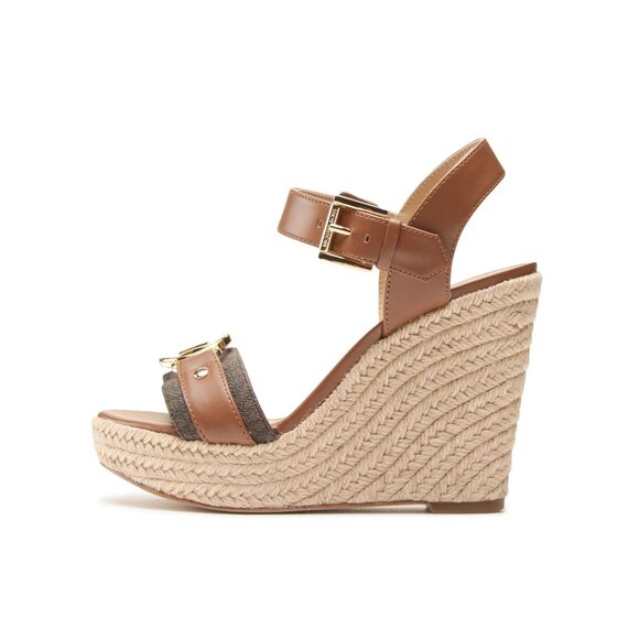 Michael Kors Women's Rory Espadrille Platform Wedge Sandals Size 7 New - Picture 3 of 13